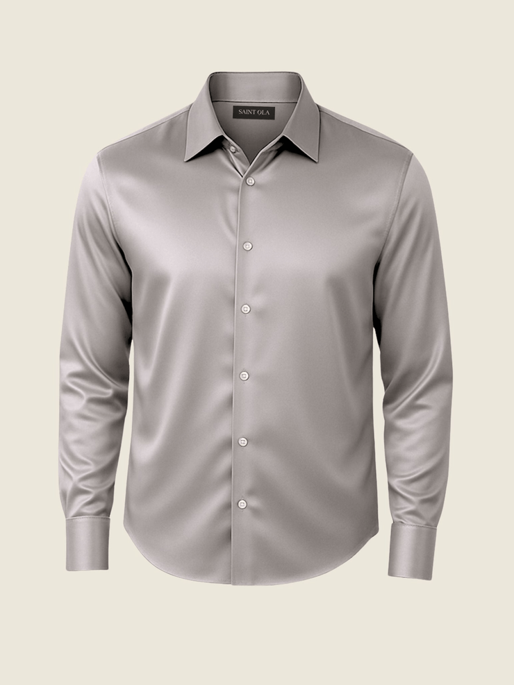 Adom Silky Tailored Fit Shirt - Saint Ola