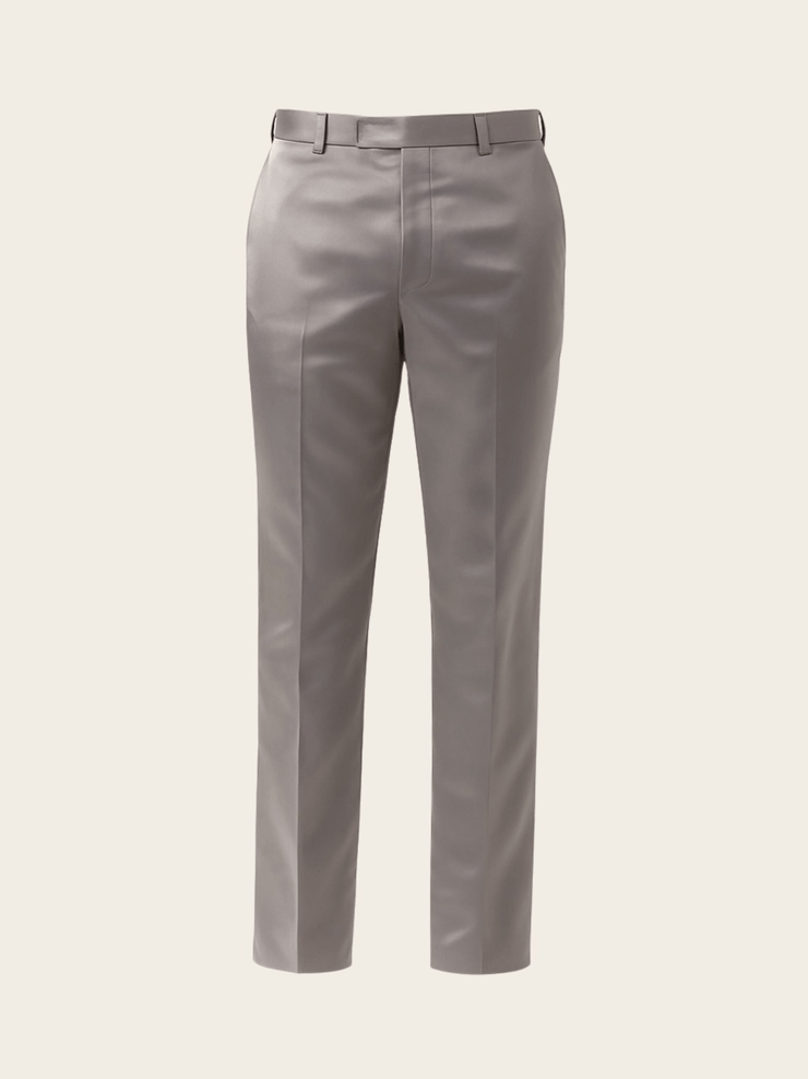 Adom Silky Slim Leg Straight Pants - Saint Ola
